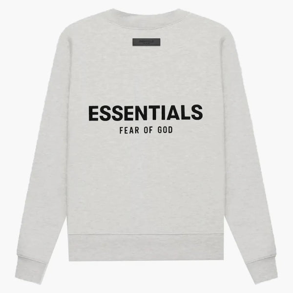 Fear Of God Essentials Crewneck (fw22) Light Oatmeal