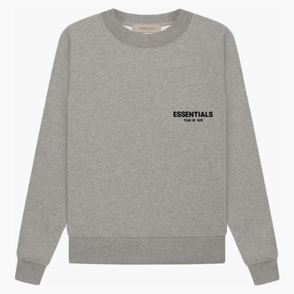 Fear Of God Essentials Crewneck (ss22) Dark Oatmeal