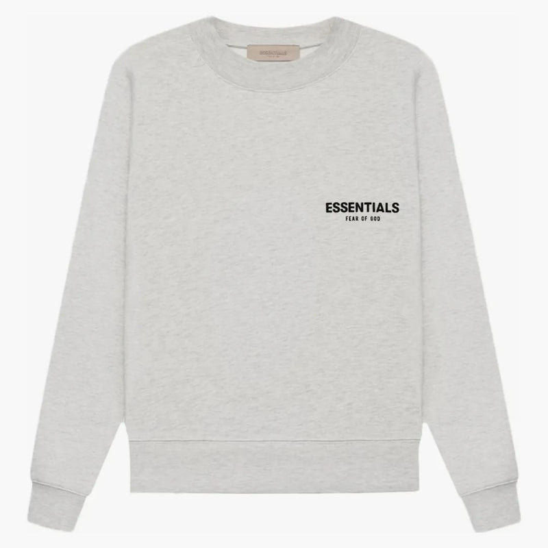 Fear Of God Essentials Crewneck (ss22) Light Oatmeal