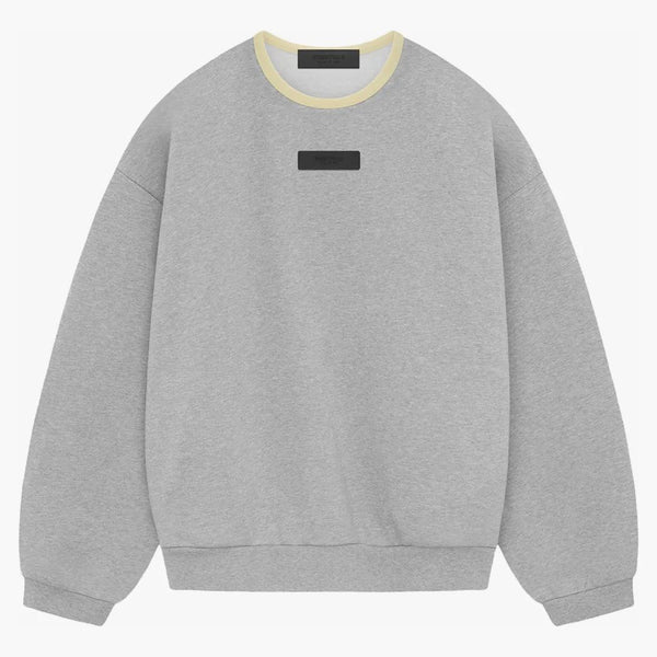 Fear Of God Essentials Crewneck Sweatshirt (ss24) Light Heather Grey