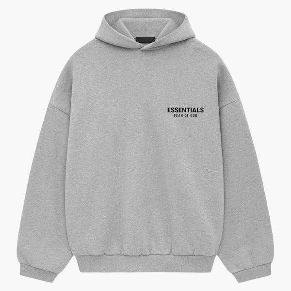 Fear Of God Essentials Fleece Hoodie Light Heather Gray