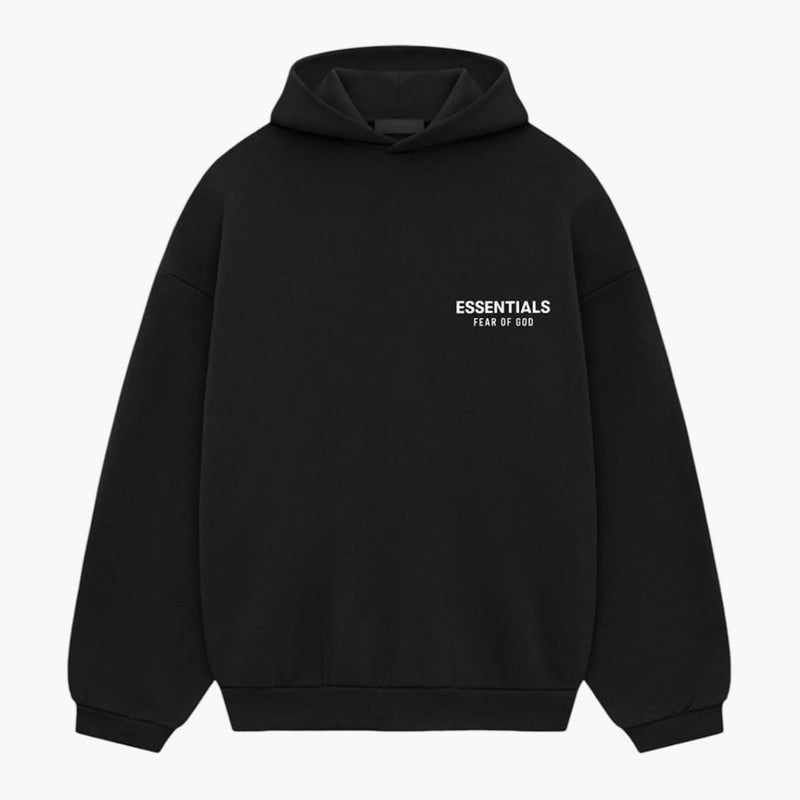 Fear of God Essentials Fleece Hoodie (FW24) Black