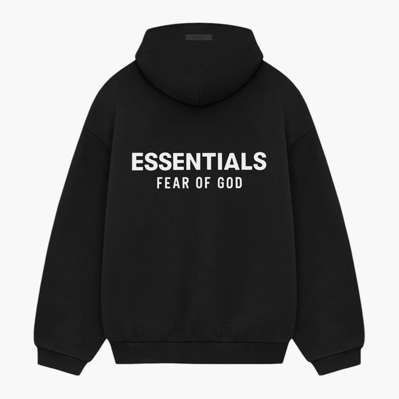 Fear of God Essentials Fleece Hoodie (FW24) Black