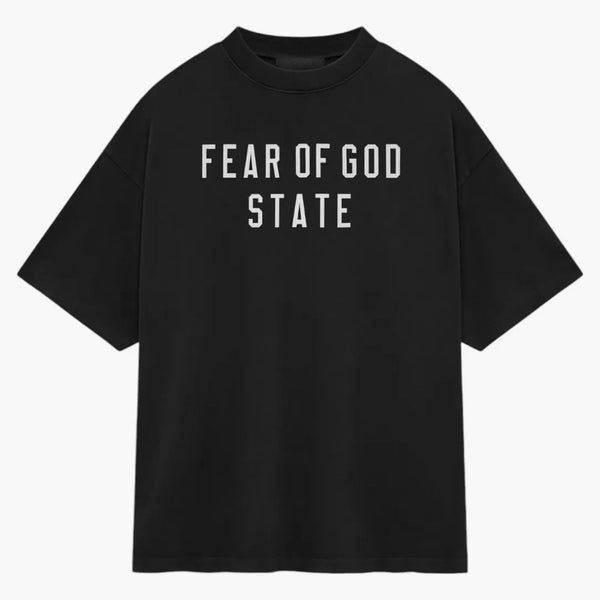 Fear Of God Essentials Heavy Crewneck Tee Black