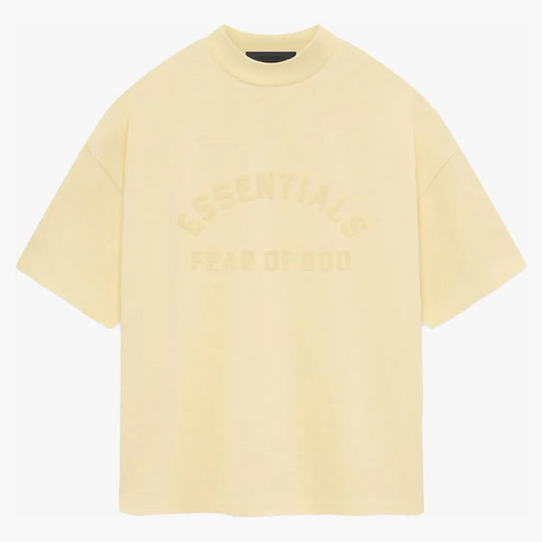 Fear Of God Essentials Heavy Jersey S/s Tee Garden Yellow