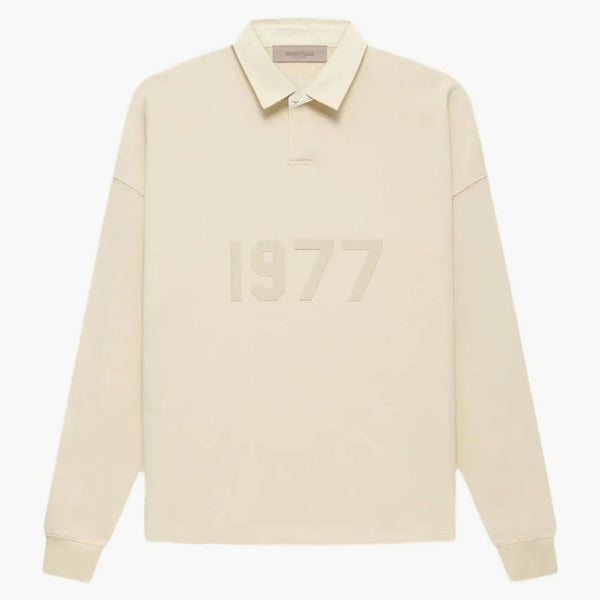 Fear Of God Essentials Henley Rugby Egg Shell