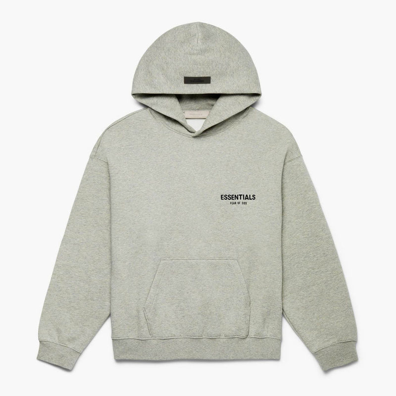 Fear of God Essentials Hoodie Dark Oatmeal front