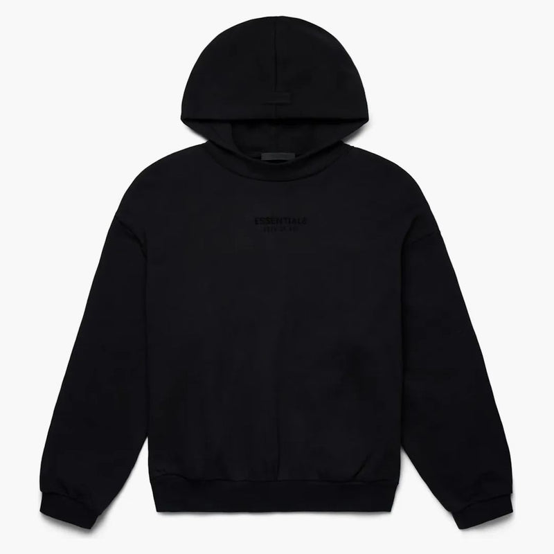 Fear Of God Essentials Hoodie Jet Black