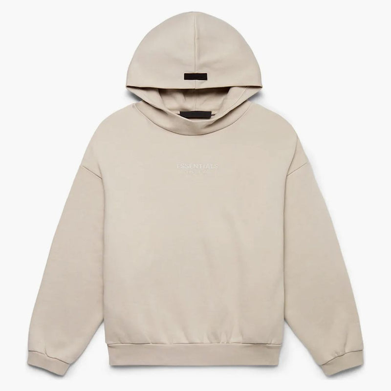 Fear Of God Essentials Hoodie Silver Cloud