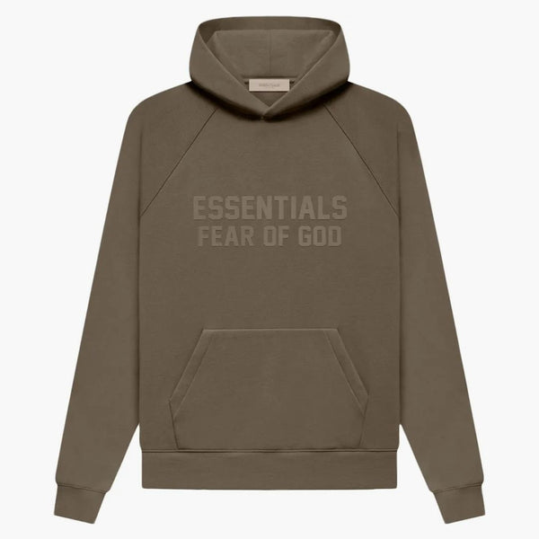 Fear Of God Essentials Hoodie Wood