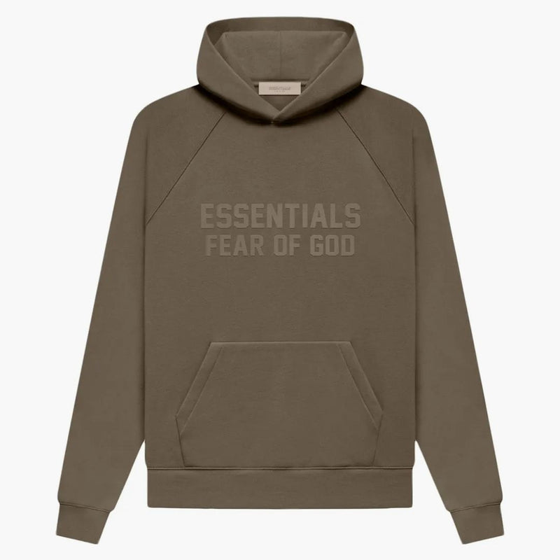 Fear Of God Essentials Hoodie Wood