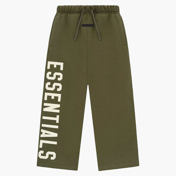 Fear Of God Essentials Kids Fleece Relaxed Sweatpant Military