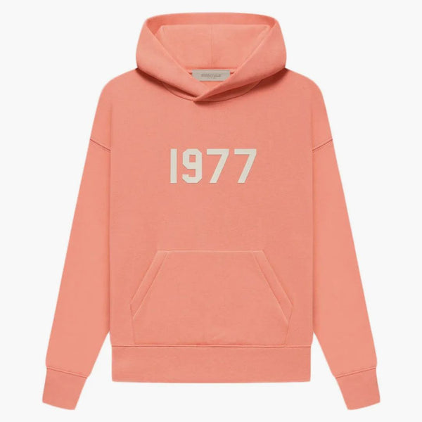 Fear Of God Essentials Kids Hoodie Coral