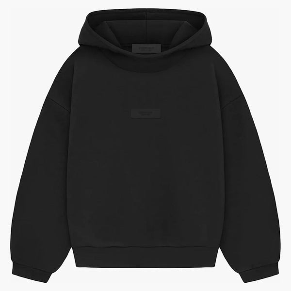 Fear Of God Essentials Kids Hoodie Jet Black