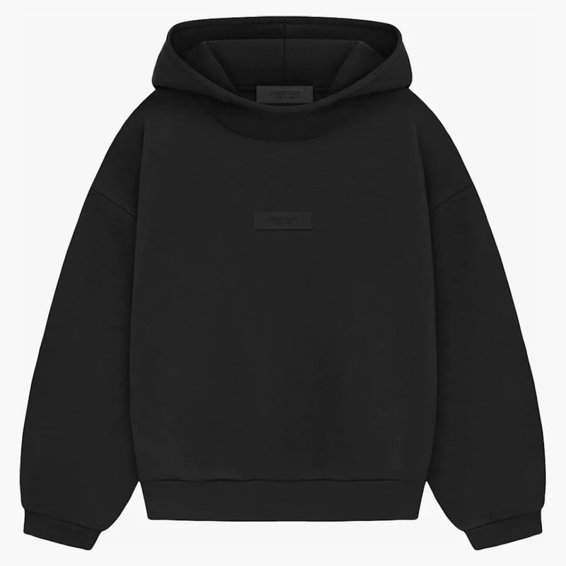 Fear Of God Essentials Kids Hoodie Jet Black