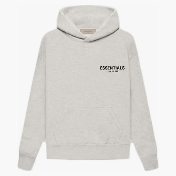 Fear Of God Essentials Kids Hoodie (ss22) Light Oatmeal