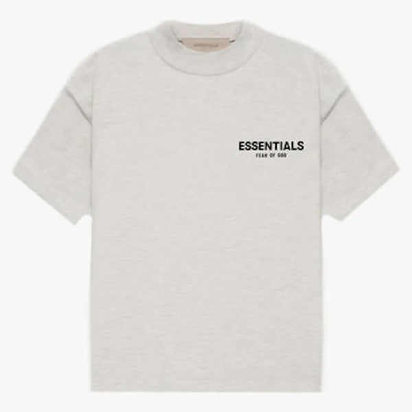 Fear Of God Essentials Kids T-shirt (ss22) Light Oatmeal