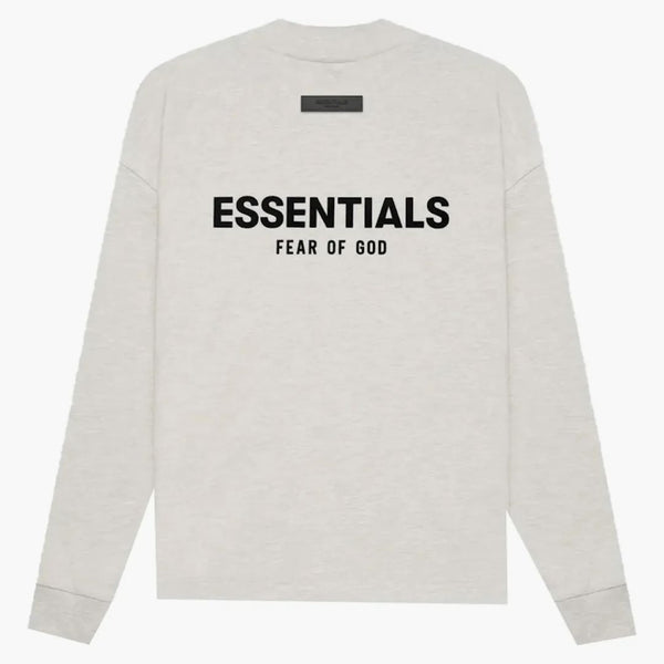 Fear Of God Essentials Ls Tee Light Oatmeal