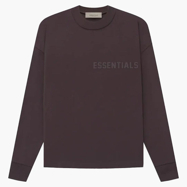 Fear Of God Essentials Ls Tee Plum