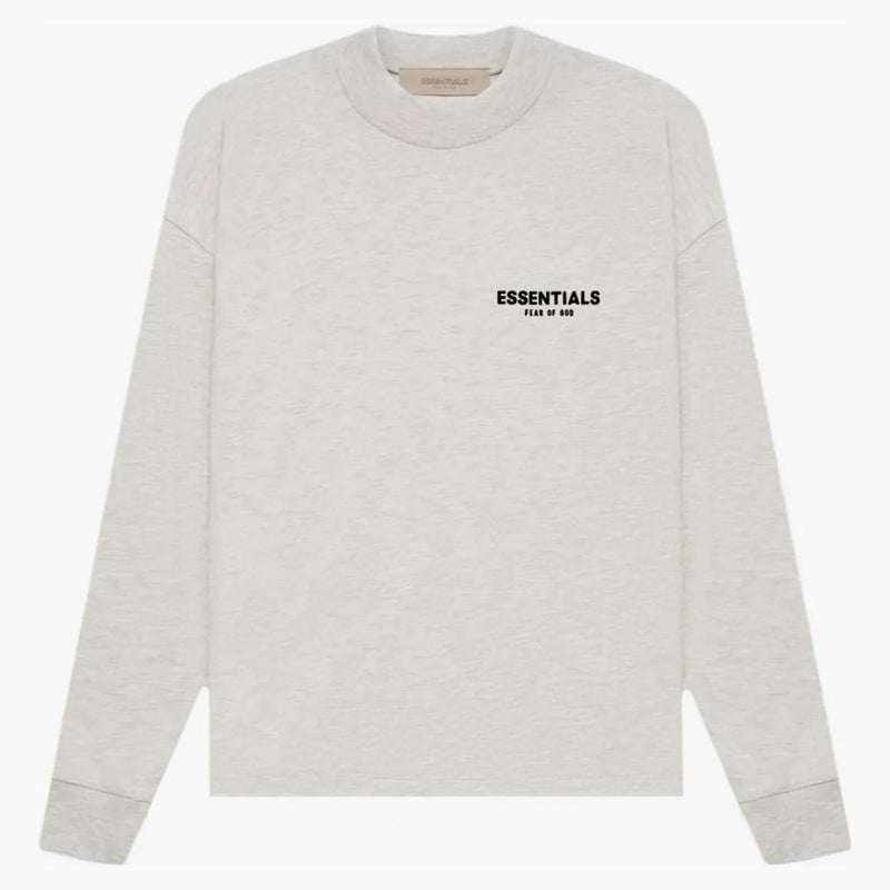 Fear Of God Essentials L/s T-shirt (ss22) Light Oatmeal