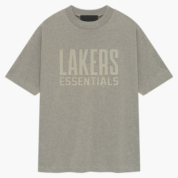 Fear Of God Essentials Lakers Tee Warm Heather