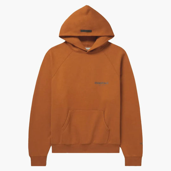 Fear Of God Essentials Mr. Porter Exclusive Logo-print Cotton-blend Jersey Hoodie Brown