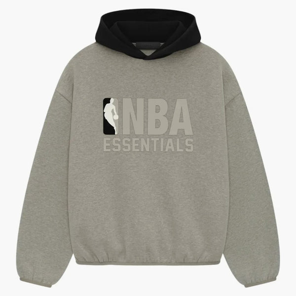 Fear Of God Essentials Nba Hoodie Warm Heather/black