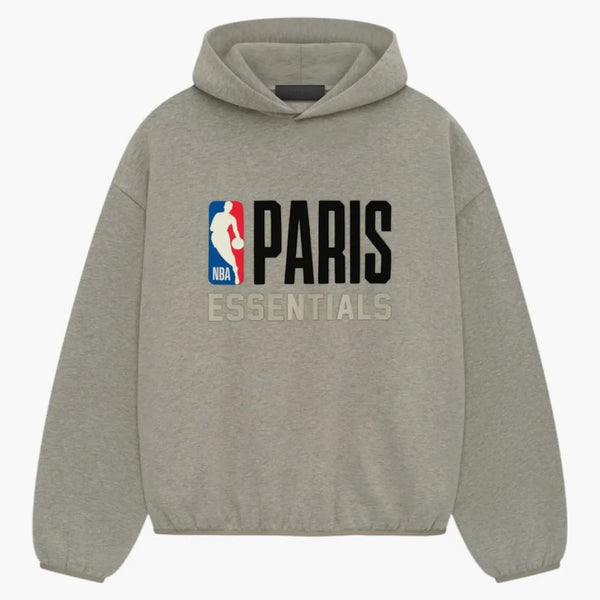 Fear Of God Essentials Nba Paris Hoodie Warm Heather