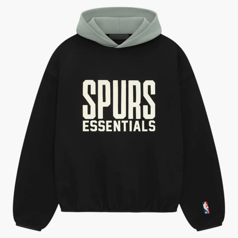 Fear Of God Essentials Nba Spurs Hoodie Black/teal