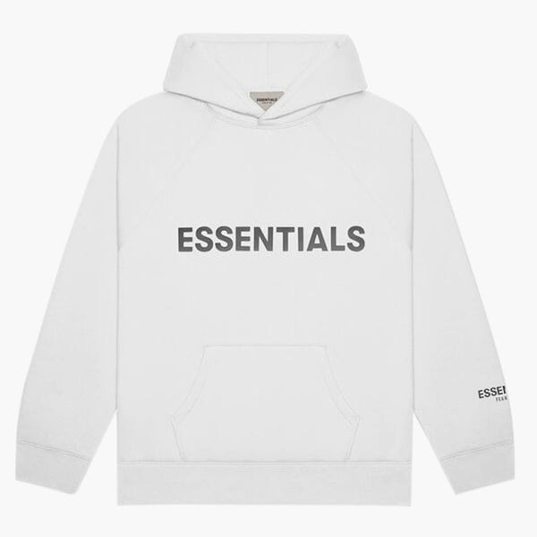 Fear of God Essentials Pullover Hoodie Applique Logo White