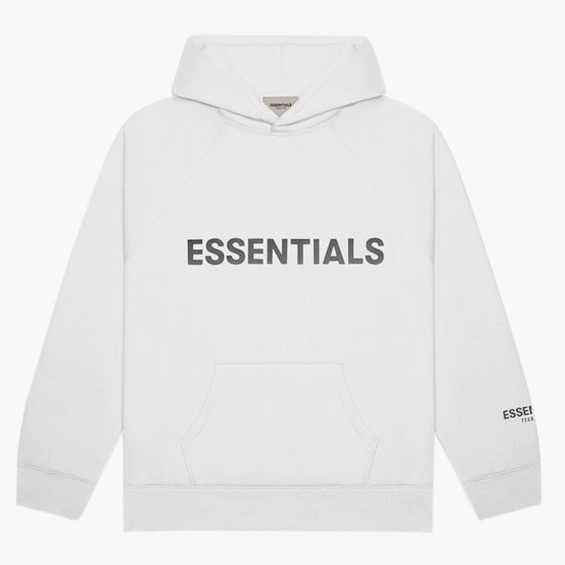 Fear of God Essentials Pullover Hoodie Applique Logo White