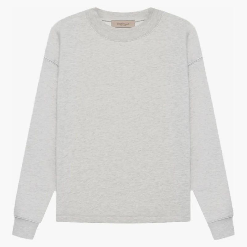 Fear Of God Essentials Relaxed Crewneck (ss22) Light Oatmeal