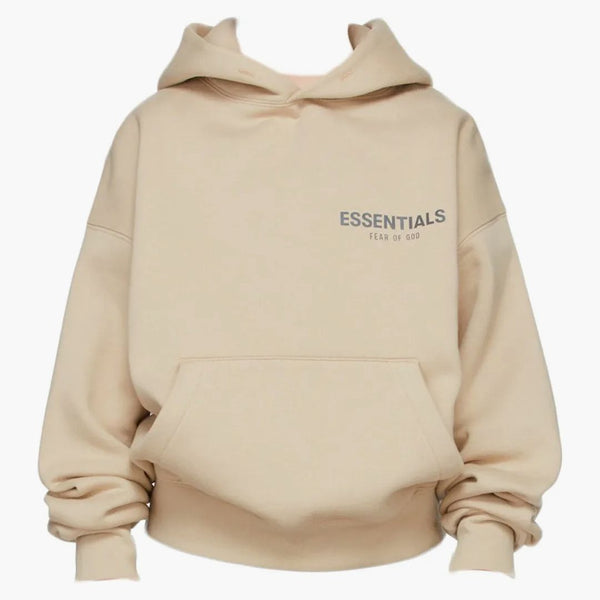 Fear Of God Essentials Ssense Exclusive Kids Hoodie Linen