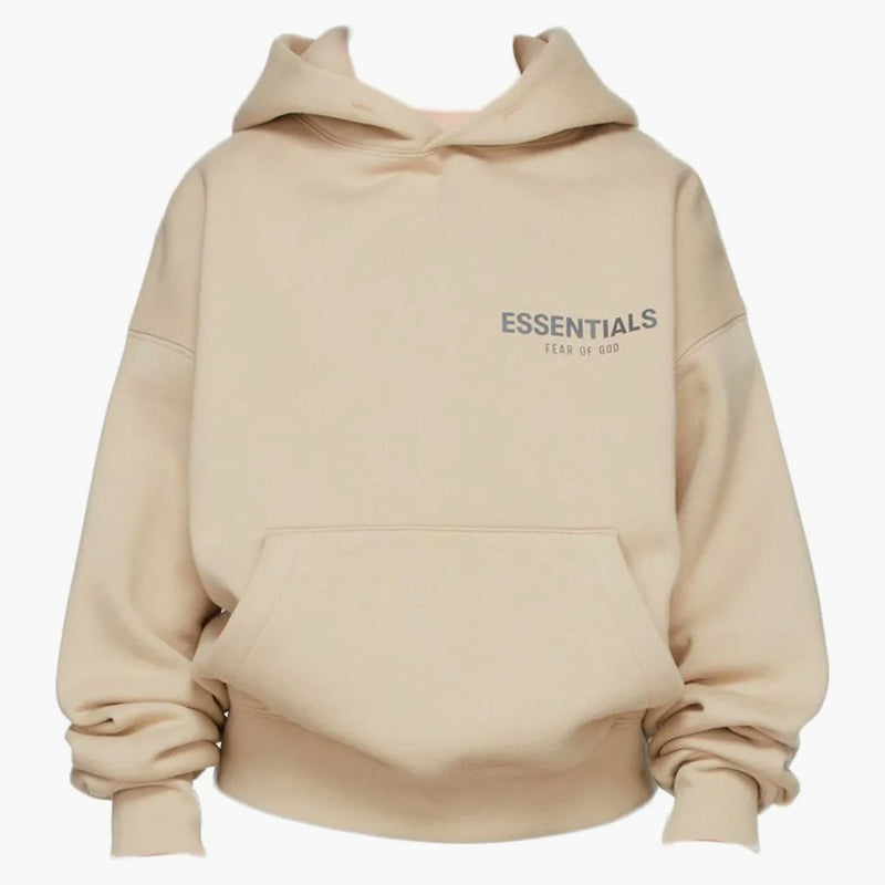 Fear Of God Essentials Ssense Exclusive Kids Hoodie Linen