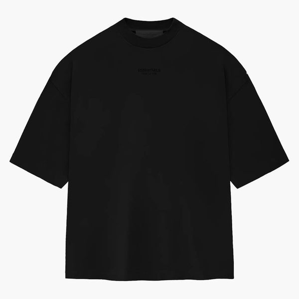 Fear of God Essentials Small Logo Tee Jet Black