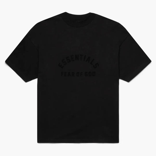 Fear Of God Essentials Arch Logo Tee Jet Black