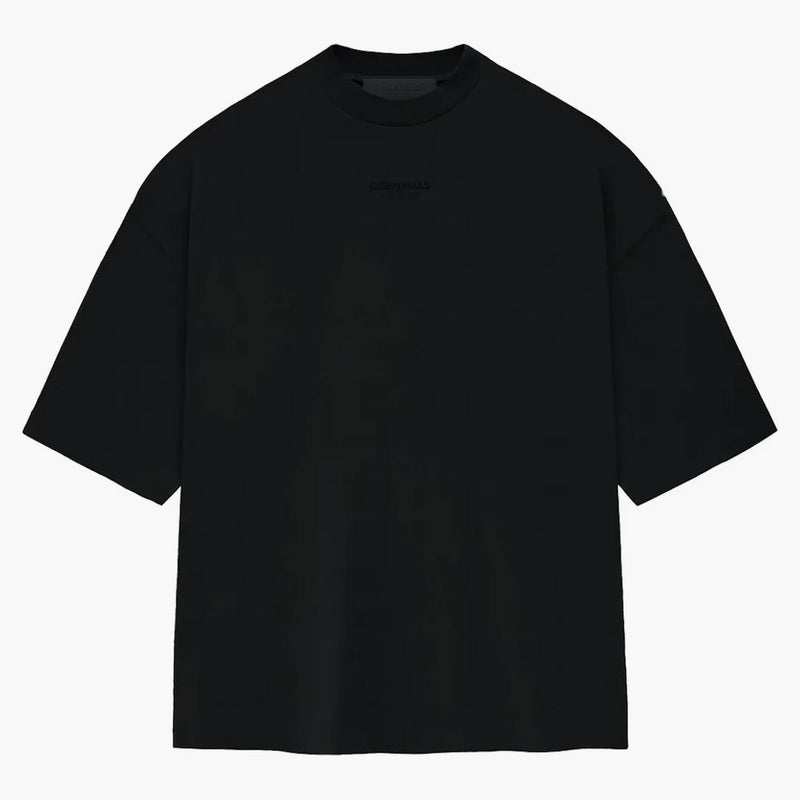 Fear Of God Essentials Small Logo Tee Jet Black