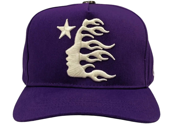 Hellstar Og Logo Snapback Hat Purple