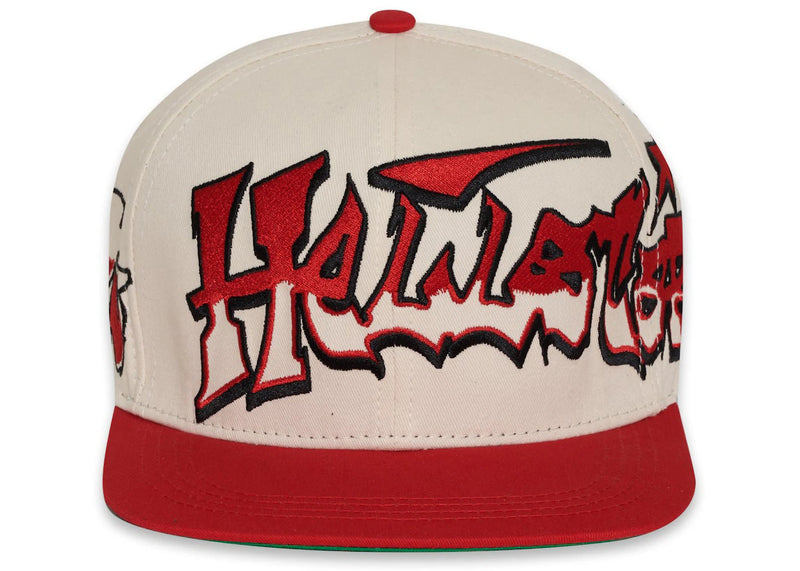 Hellstar Records Hat Snapback Red/white