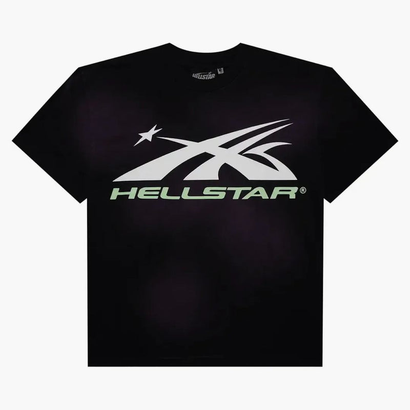 Hellstar Glow In The Dark Sports Logo T-shirt Purple