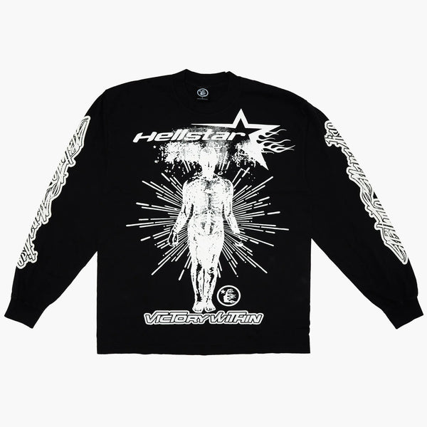 Hellstar Inner Star Longsleeve Vintage Black