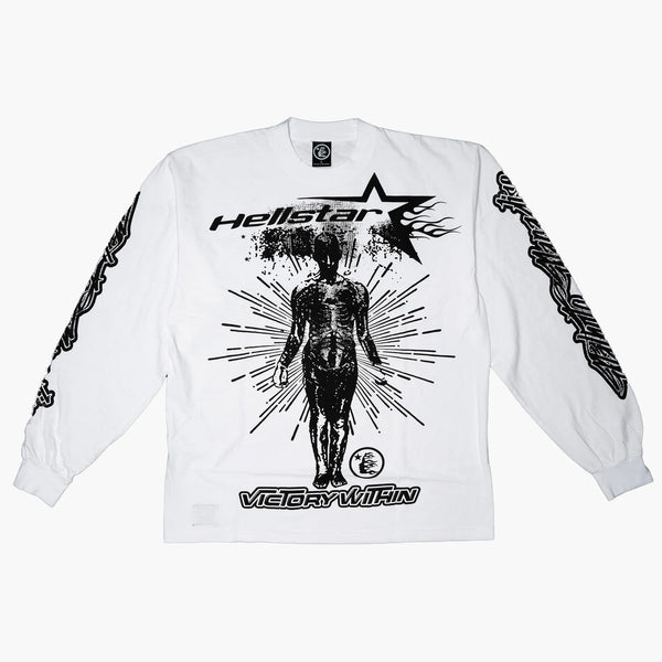 Hellstar Inner Star Longsleeve White