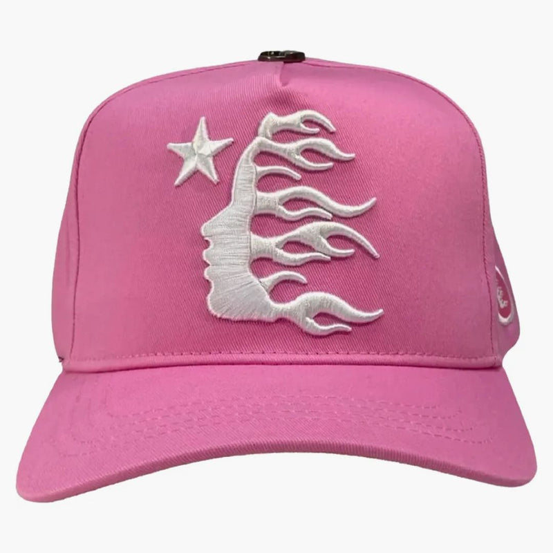 Hellstar Og Logo Snapback Hat Pink