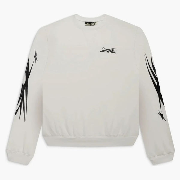 Hellstar Sports Crewneck White