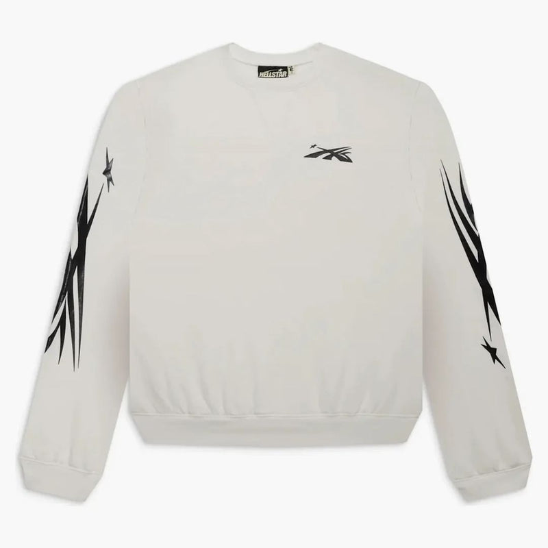 Hellstar Sports Crewneck White