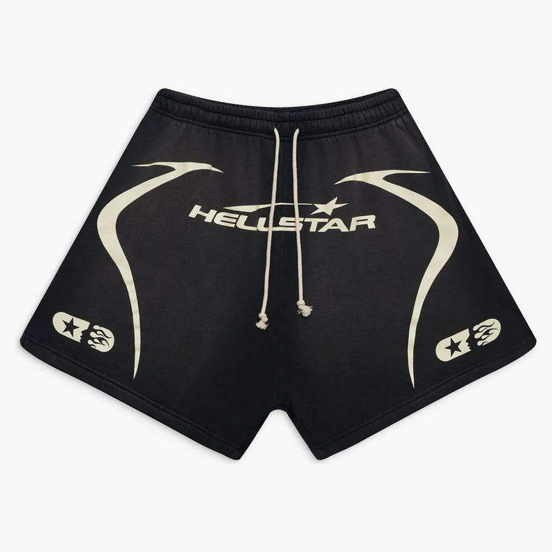 Hellstar Warm Up Shorts Black