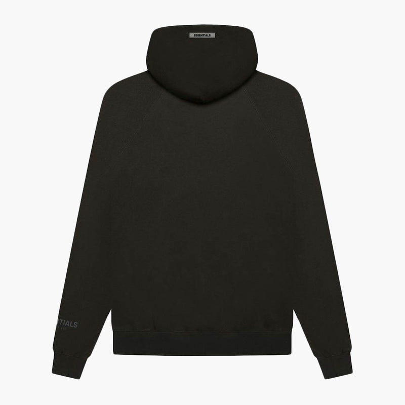 Fear of God Essentials Hoodie Applique Black (FW20)