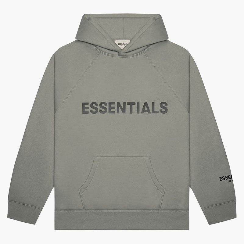 Fear of God Essentials Hoodie Applique Cement (FW20)