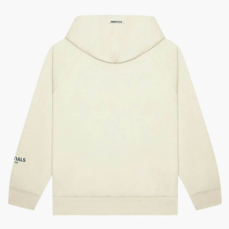 Fear of God Essentials Hoodie Applique Cream (SS20) back