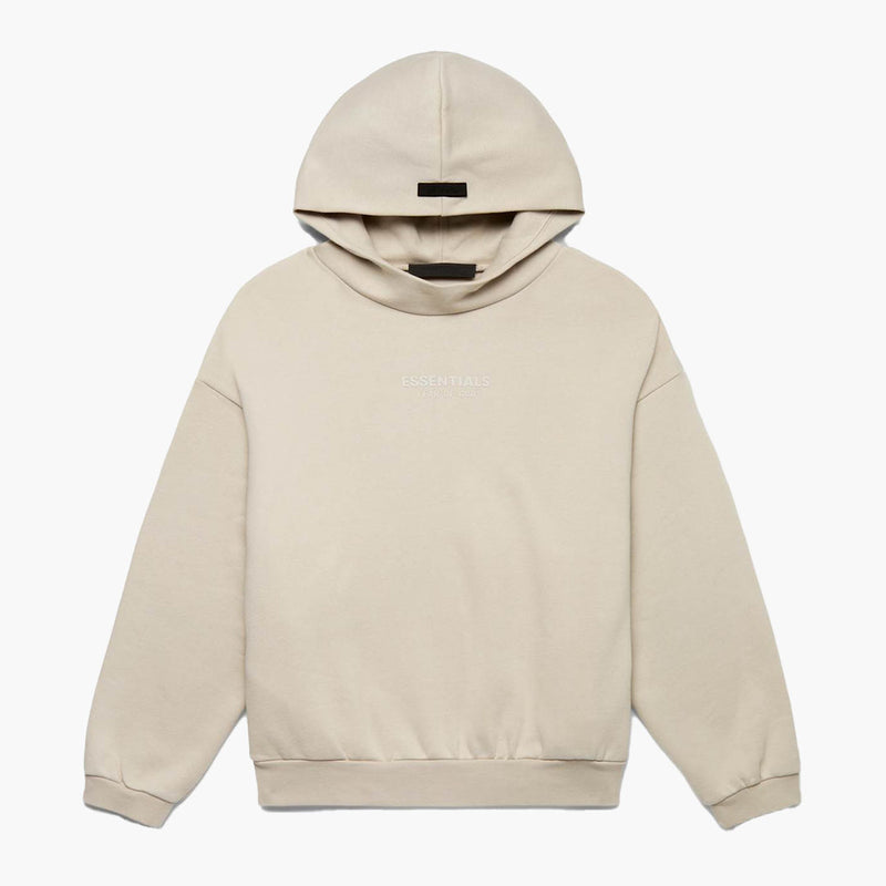 Fear of God Essentials con cappuccio Silver Cloud (FW23)